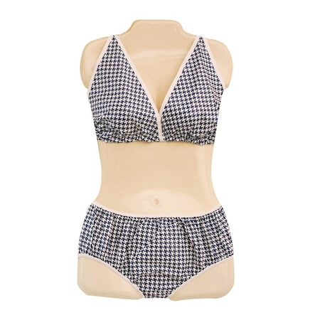 Dipsters Patient Wear-Womens Halter Top Bikini - Extra Large - Dozen 20-1083